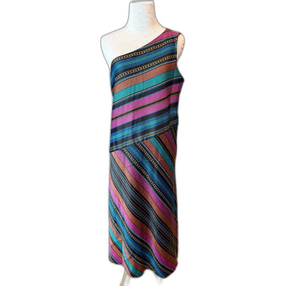 12 Maggy London one shoulder dress